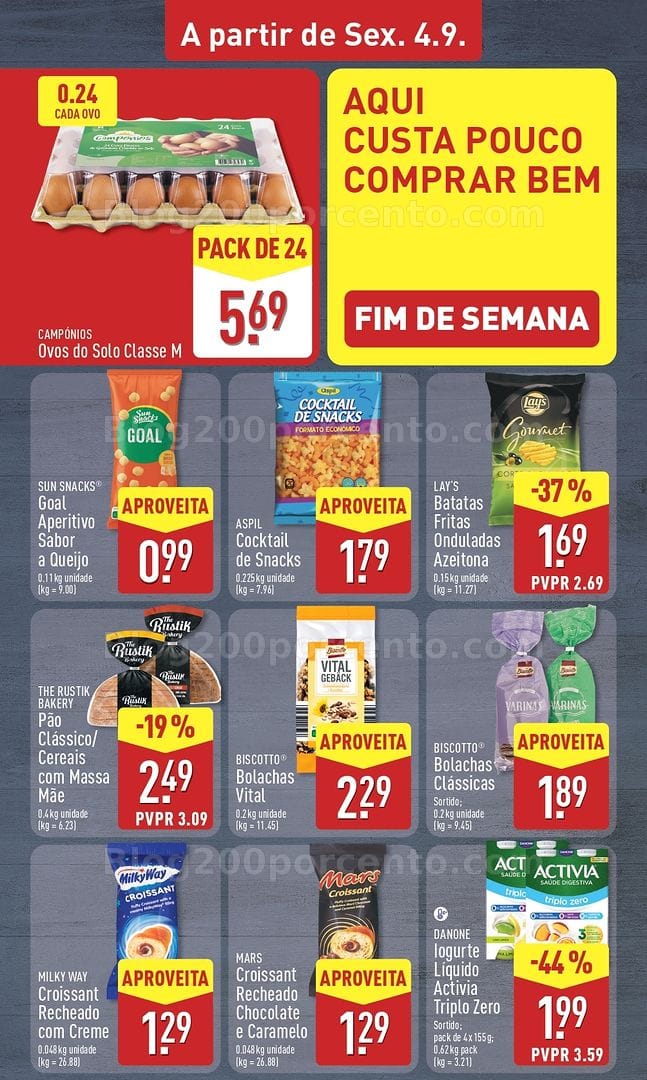 Antevisão Folheto ALDI Promoções de 31 agosto a 6 setembro